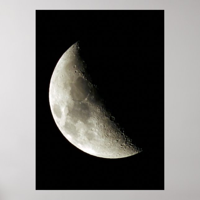 Affiches Photographie lunaire (Devant)