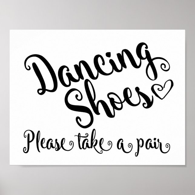 Affiches Photographie mariage de chaussures de danse (Devant)
