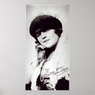 Affiches Photographie signée de Marie Lloyd