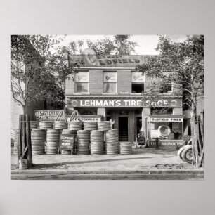 Affiches Photographie vintage, Mécanique, Personnalisé