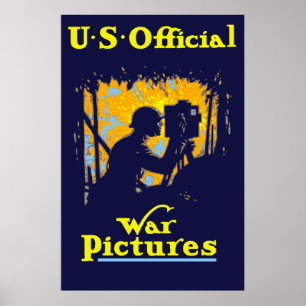 Affiches Photos Officielles De Guerre Des États-Unis