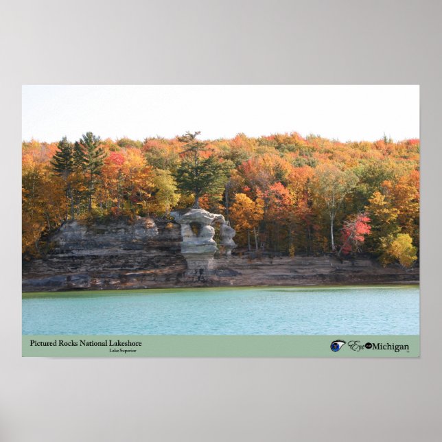 Affiches Photos Rocks National Lakeshore (Devant)