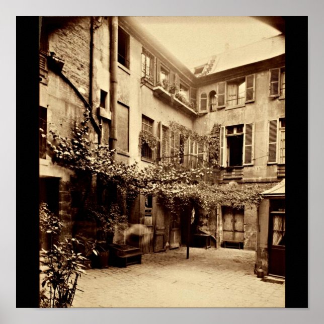 Affiches Photos Vintages-Eugène Atget 9 (Devant)