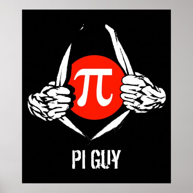 Affiches Pi Guy (Devant)