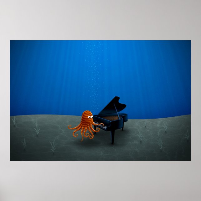 Affiches Pianiste (Devant)