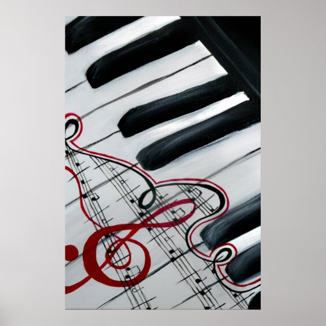 Affiches Piano (Devant)