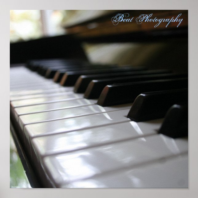 Affiches Piano (Devant)