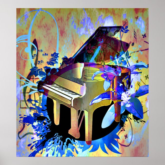 Affiches Piano de Funky (Devant)