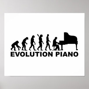 Affiches Piano Evolution