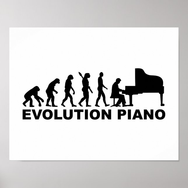 Affiches Piano Evolution (Devant)