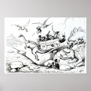 Affiches Piaulements préhistoriques, 1894