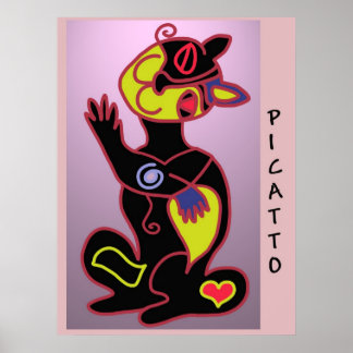 Affiches PICATTO en couleur