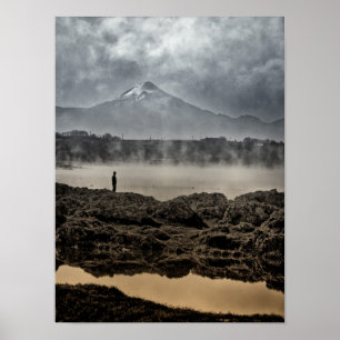 Affiches Pico De Orizaba Du Lac Achichic À Puebla