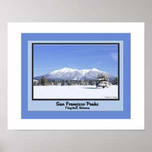 Affiches Pics des monts San Francisco enneigés