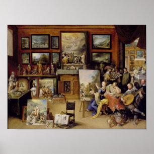 Affiches Pictura, Poesis et Musica dans un Pronkkamer