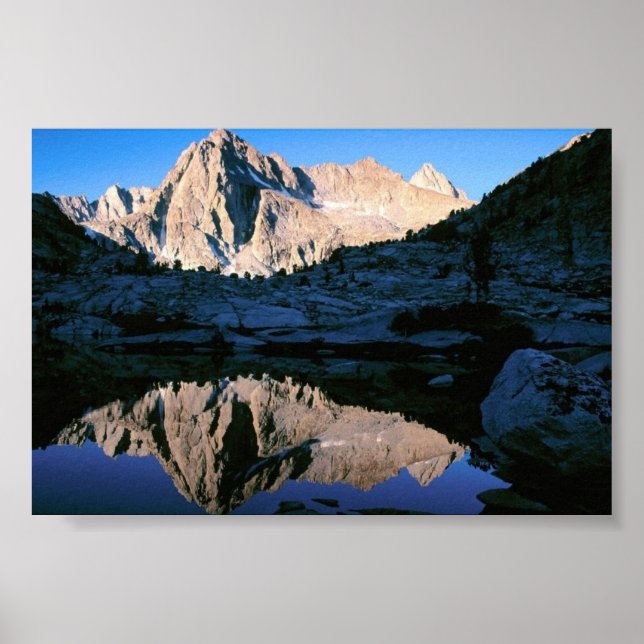 Affiches Picture Peak, John Muir Wilderness (Devant)