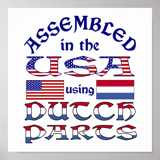 Affiches Pièces néerlandaises (Devant)