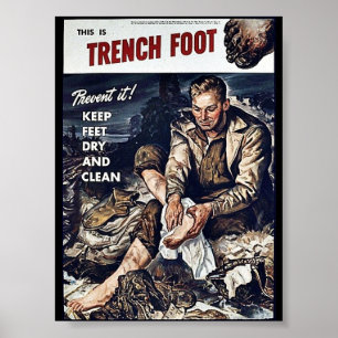 Affiches Pied des tranchées