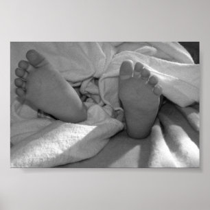 Affiches Pieds bébé