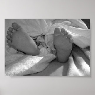 Affiches Pieds bébé