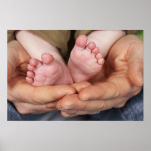 Affiches Pieds bébé