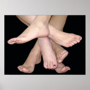 Affiches Pieds nus