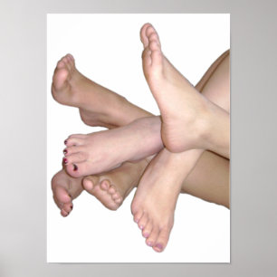 Affiches Pieds nus
