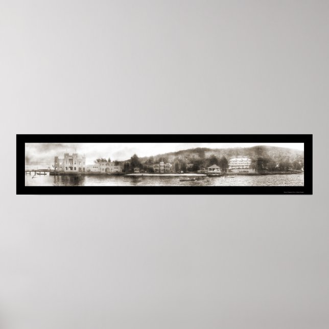 Affiches Piermont, New York Photo 1908 (Devant)
