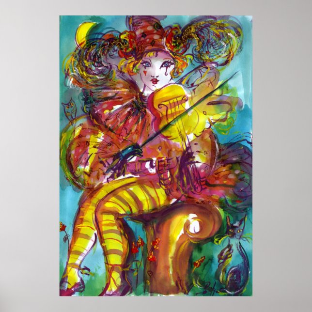 Affiches PIERO/ Soirée carnavalesque vénitienne (Devant)