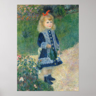 Affiches Pierre A Renoir A Girl with a Watering Can