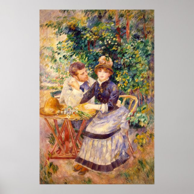 Affiches Pierre A Renoir | Dans le jardin (Devant)