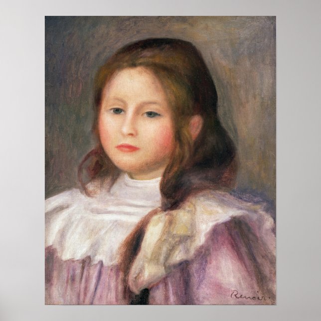 Affiches Pierre A Renoir | Portrait d'un enfant 2 (Devant)