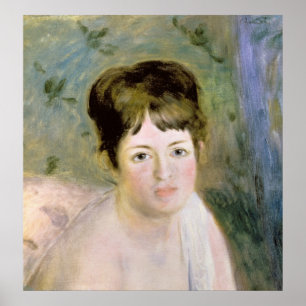 Affiches Pierre A Renoir   Tête de femme