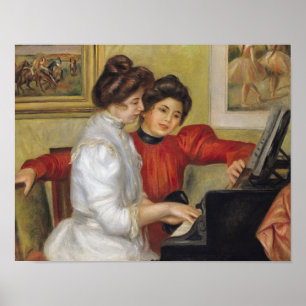 Affiches Pierre A Renoir   Yvonne et Christine Lerolle