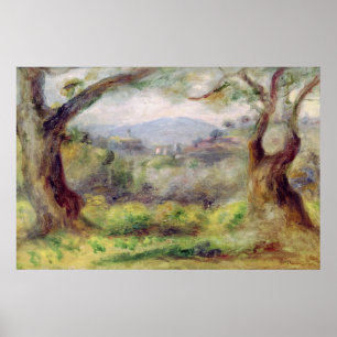 Affiches Pierre un paysage de Renoir   chez Les Collettes