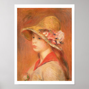 Affiches Pierre une jeune femme de Renoir dans un