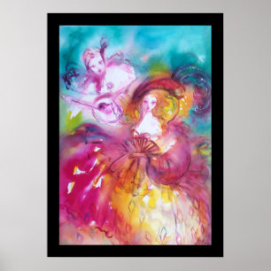 Affiches Pierrot et Arlecchina