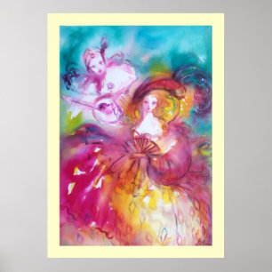 Affiches Pierrot et Arlecchina