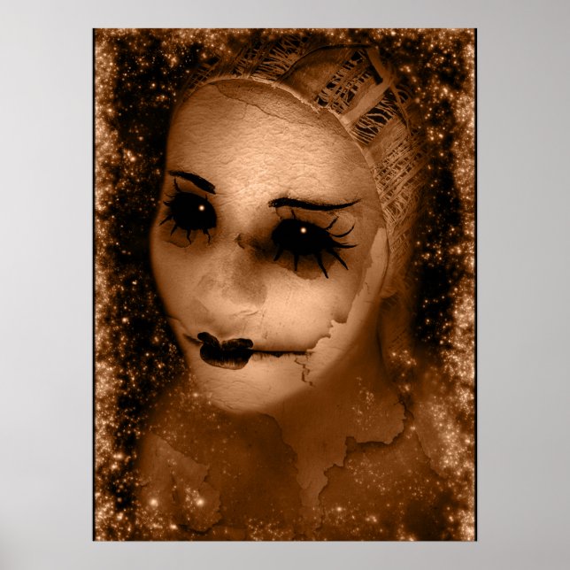 Affiches Pierrot tombé (Devant)