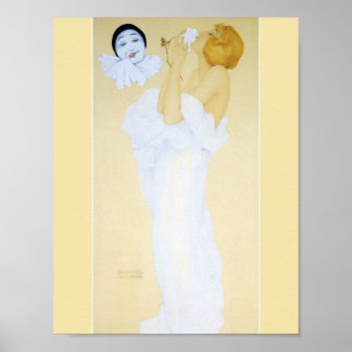 Affiches Pierrot's Dream by Raphael Kirchner