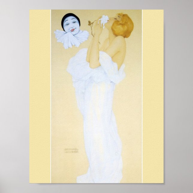 Affiches Pierrot's Dream by Raphael Kirchner (Devant)