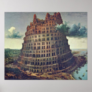 Affiches Pieter Bruegel l'aîné - la tour de Babel