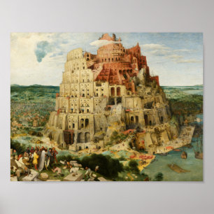 Affiches Pieter Bruegel l'Ancien - La Tour de Babel