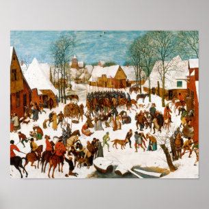 Affiches Pieter Bruegel l'Ancien Massacre des Innocents