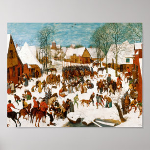 Affiches Pieter Bruegel l'Ancien Massacre des Innocents