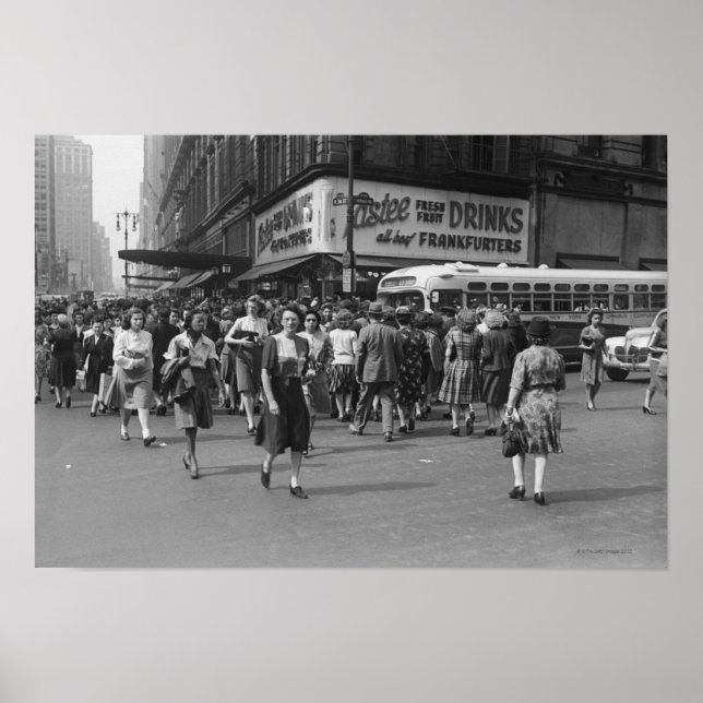 Affiches Piétons 2 (Devant)