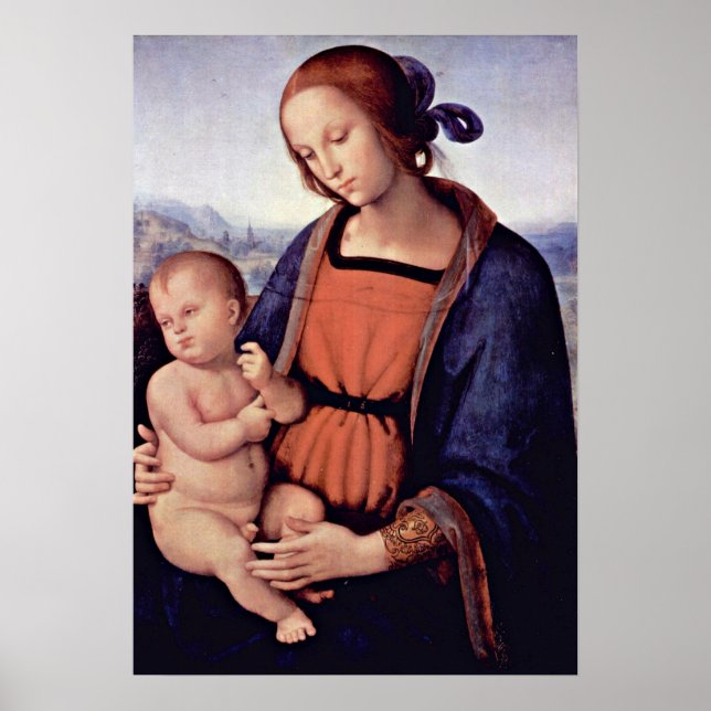 Affiches Pietro Perugino - Madonna (Devant)