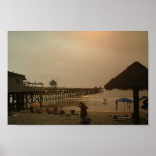 Affiches Pilier à San Clemente, la Californie