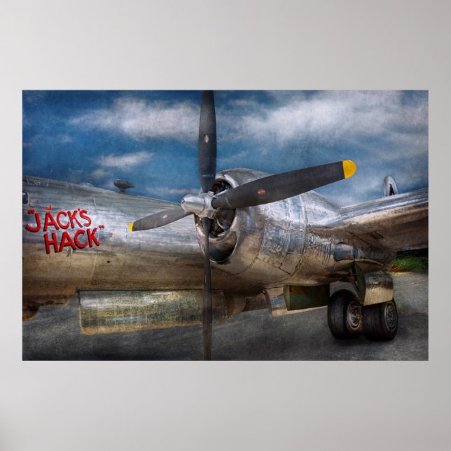 Affiches Pilote - Avion - Le B-29 Superfortress (Devant)