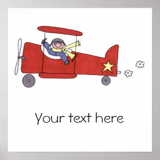 Affiches Pilote d'avion